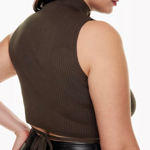 Babaton Sculpt Knit Back-Tie Tank - Picture 6 of 6